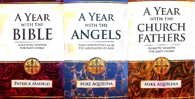 3 VOLUME SET: A Year with the Angels, A Year with the Bible, A Year with the Church Fathers